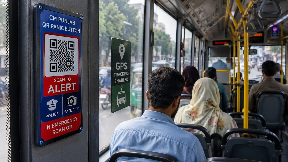 Rawalpindi Traffic Police Launches QR Panic Buttons in Public Transport for Passenger Safety