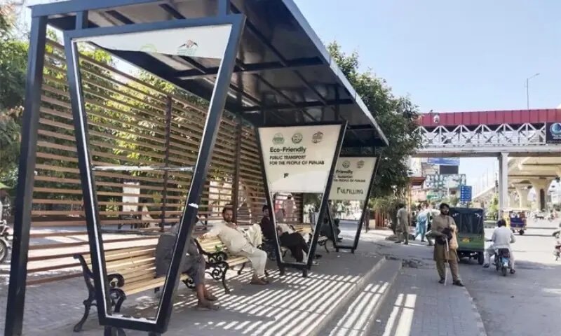 Unidentified Persons Damage Electric Bus Stops in Rawalpindi, Police Launch Investigation