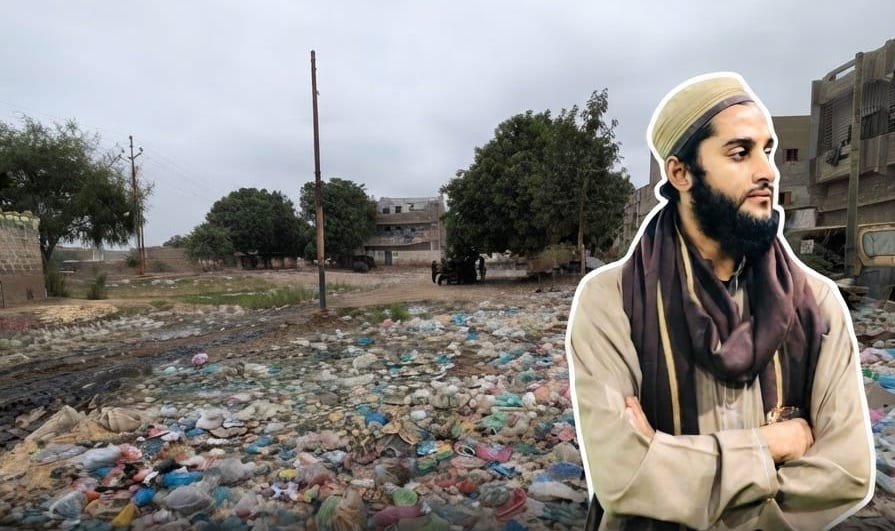 Garbage Piles Outside Streets, Schools and Mosques in UC-04 New Karachi, Says Youth Councillor Hafiz Shiraz Ahmed
