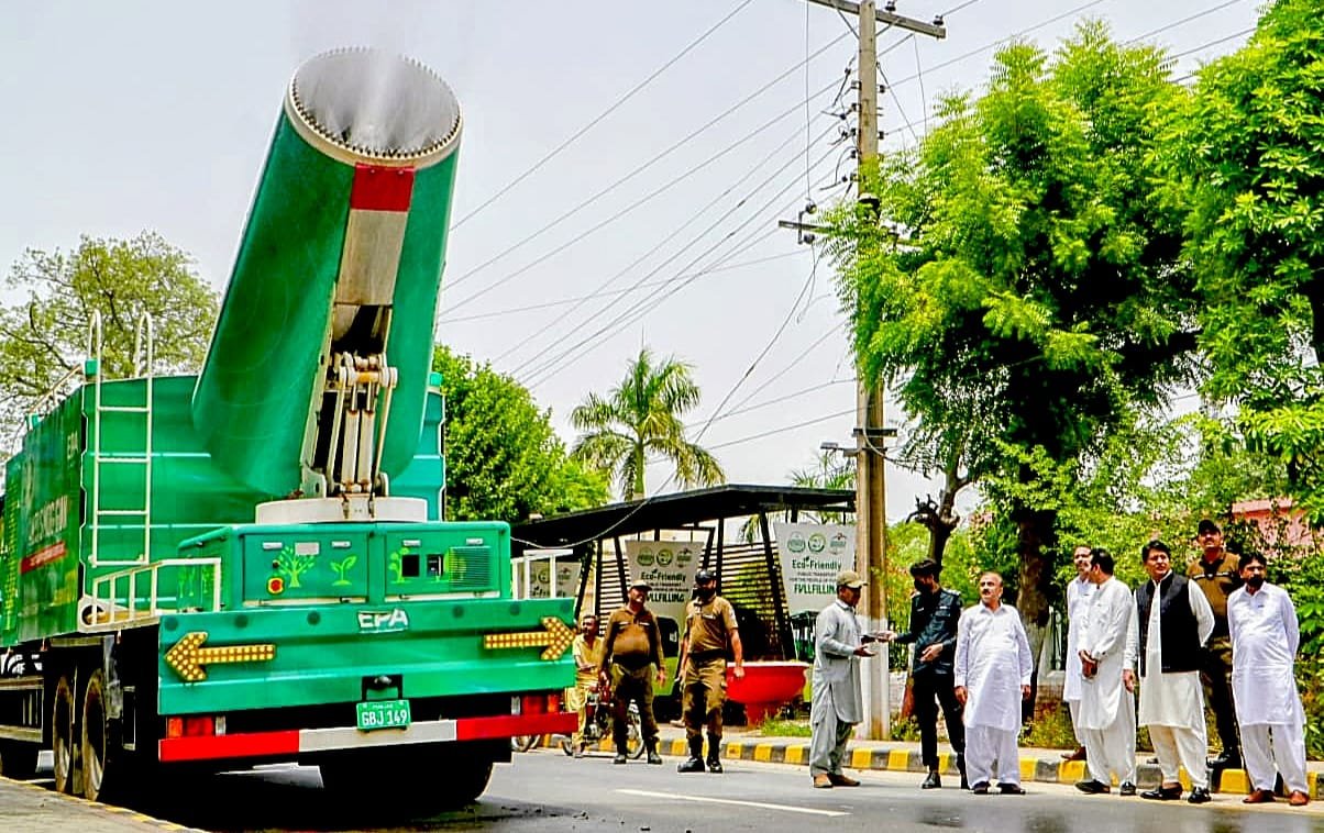 Bahawalnagar Launches Anti-Smog Gun to Improve Air Quality and Combat Pollution