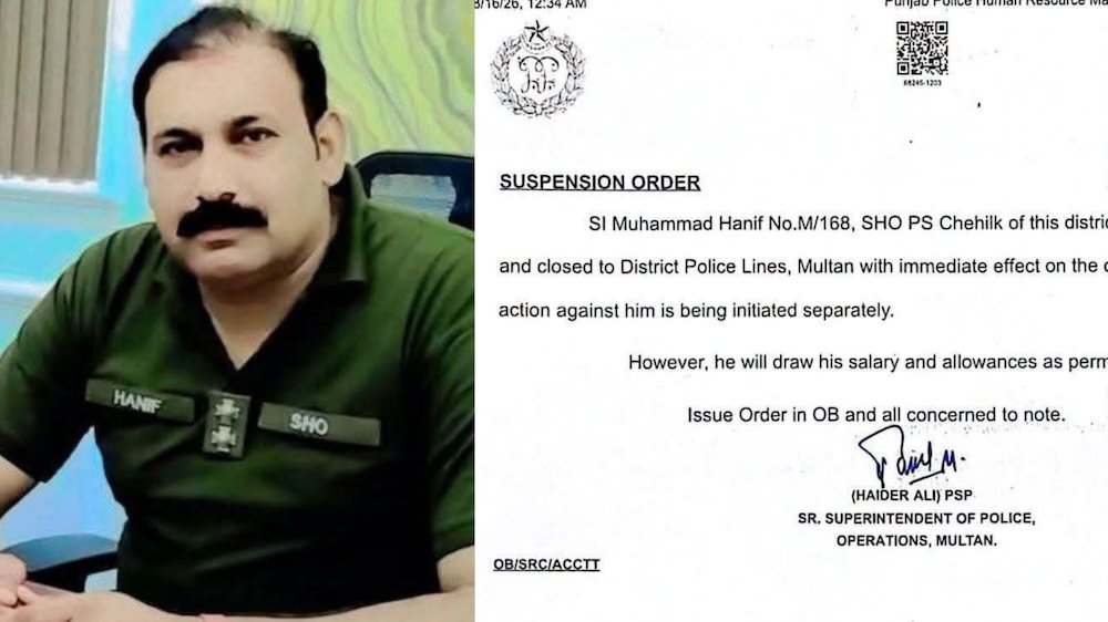 SHO Chehlik Suspended Over Alleged Misconduct; Departmental Action and High-Level Inquiry Ordered